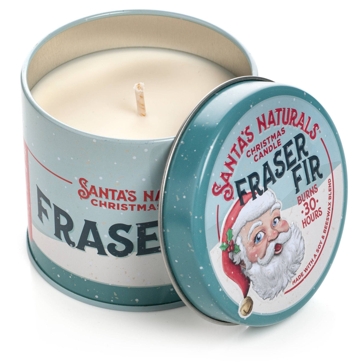 Christmas Candle in Fraser Fir 9oz - The Mustard Seed Collection, The Seed