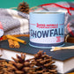 Christmas Candle in Snow Fall 9oz - The Mustard Seed Collection, The Seed