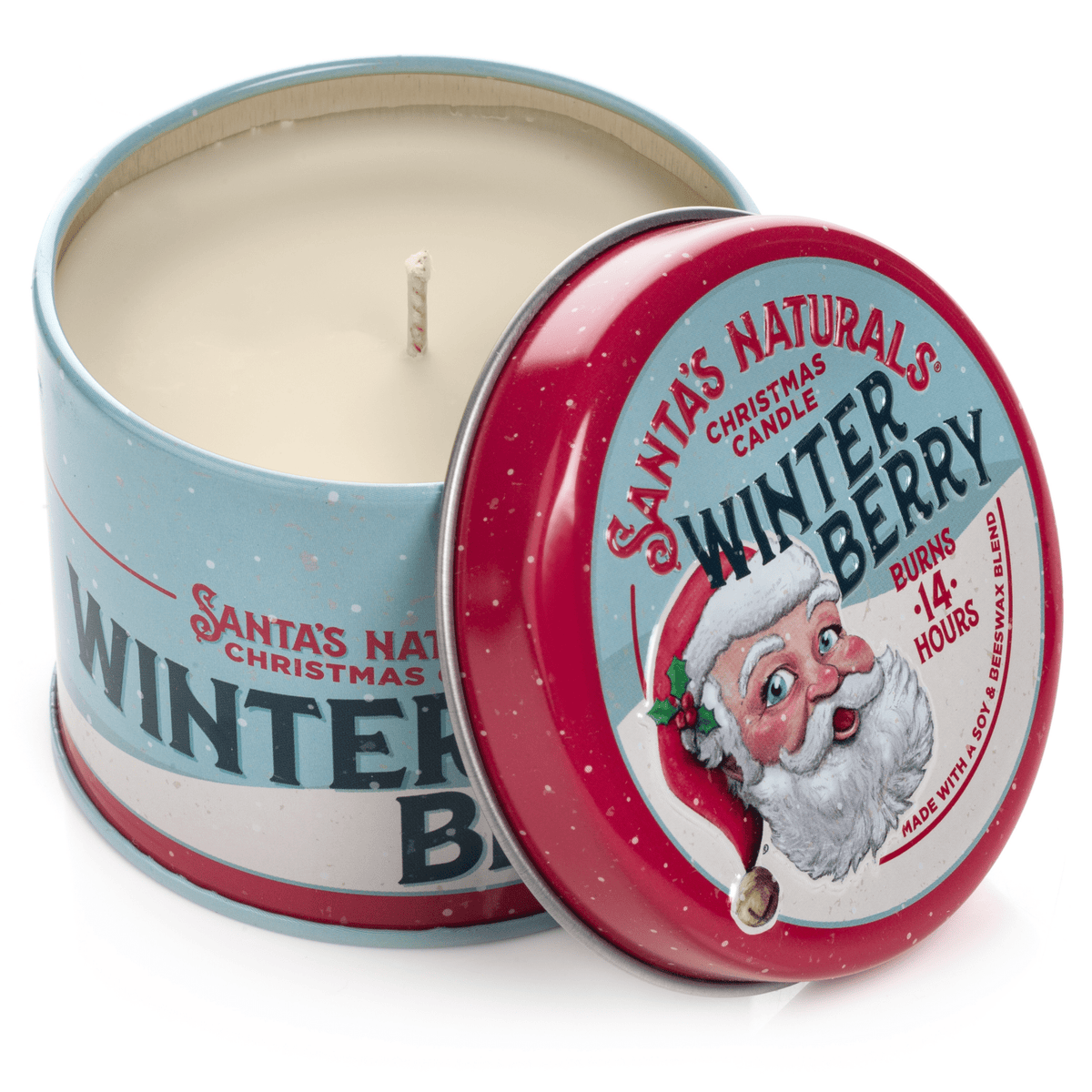 Christmas Candle in Winter Berry 3.5oz Mini - The Mustard Seed Collection, The Seed