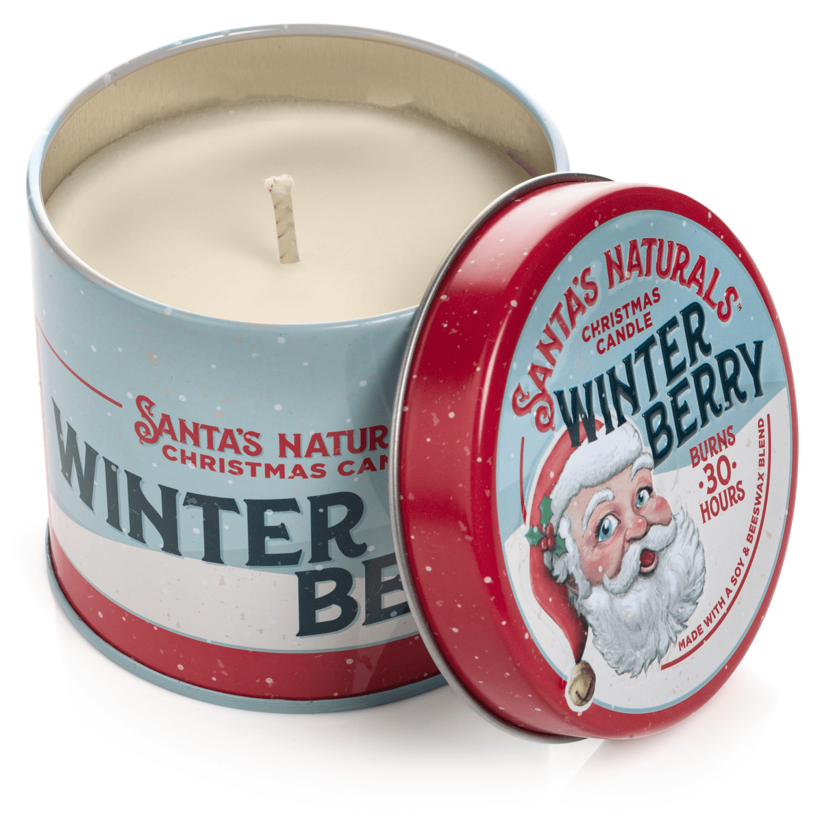Christmas Candle in Winter Berry 9oz - The Mustard Seed Collection, The Seed