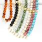 Chunky Acetate Bead Beaded Necklace 