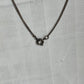 Classic 18” Gold Tone Solitaire Rhinestone Pendant Necklace