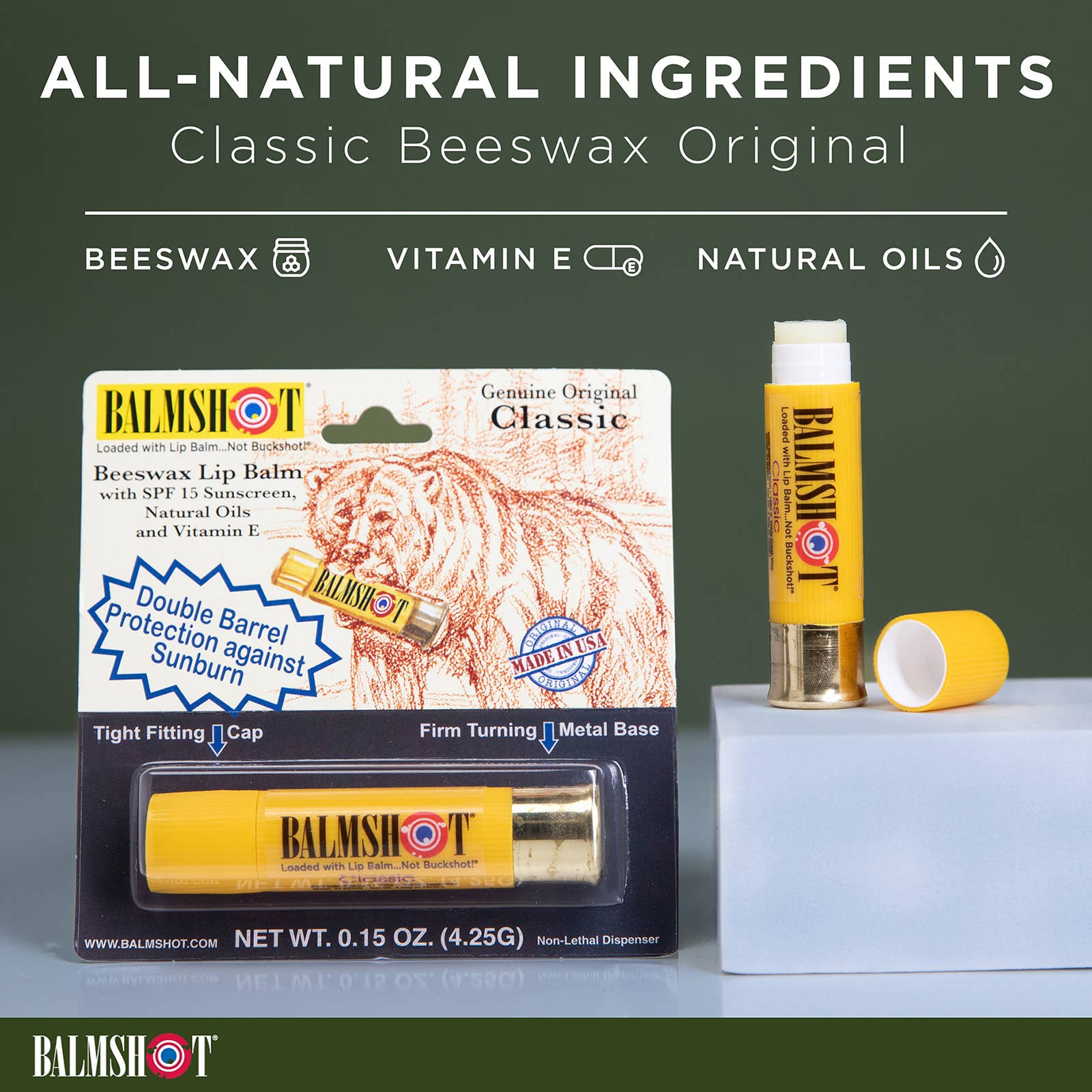Classic Beeswax Lip Balm - The Mustard Seed Collection, The Seed