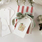 Classic christmas paintable gift tags