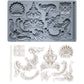Classic Elements IOD Mould 6x10 | Iron Orchid Designs DIY Decor CastingMoulds