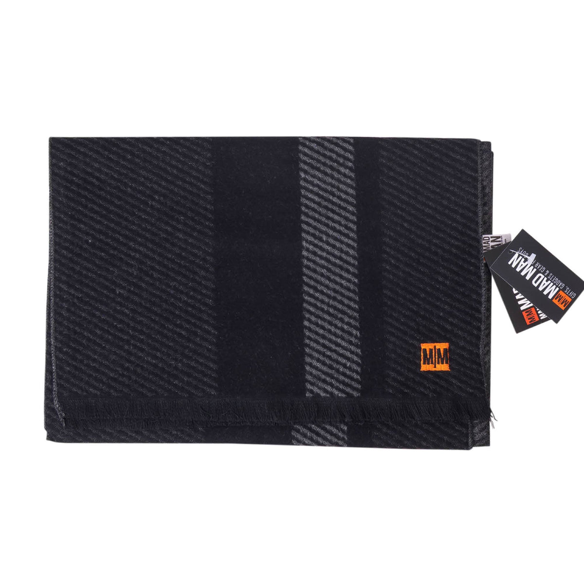 Classic Scarf: Black & Grey - The Mustard Seed Collection, The Seed