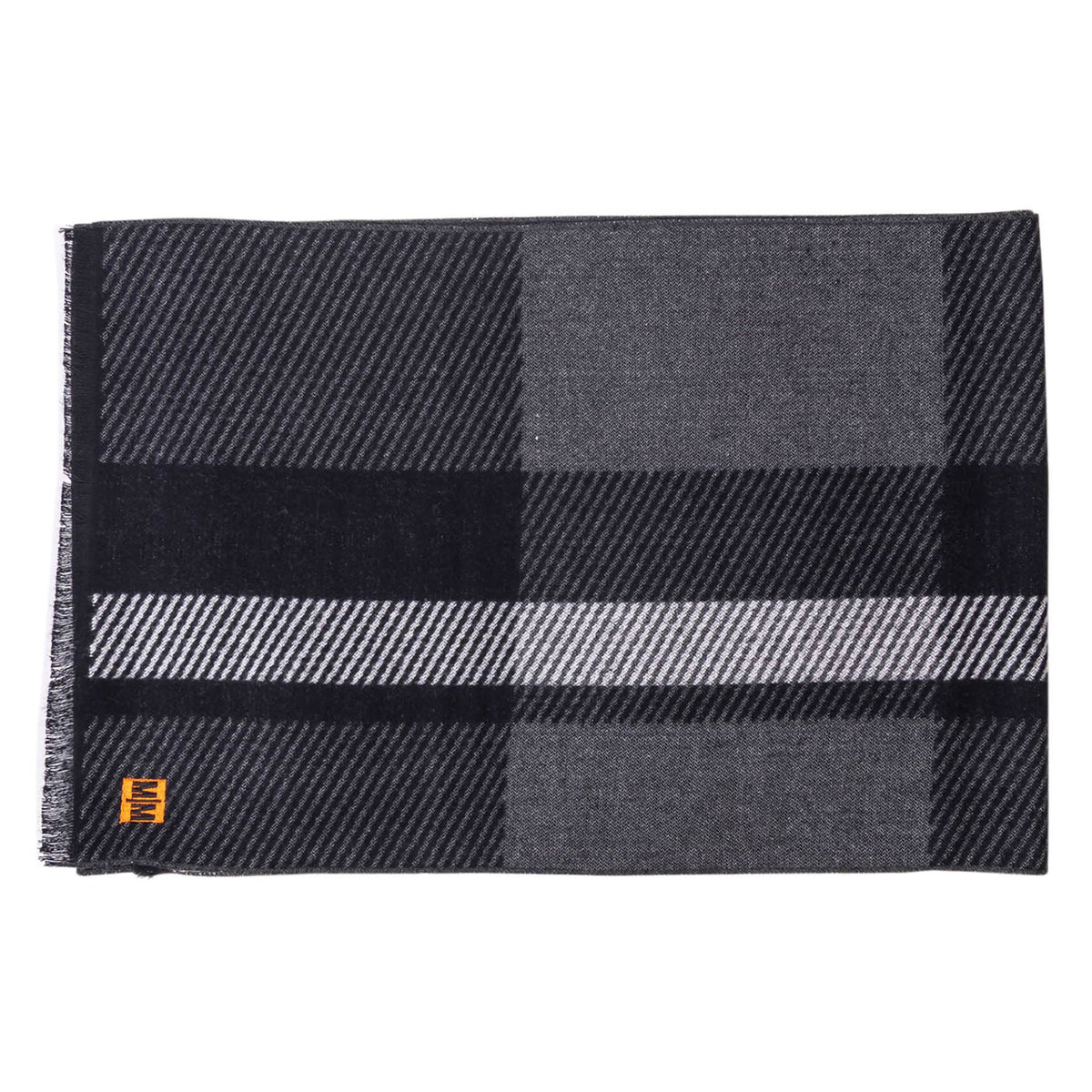 Classic Scarf: Black & Grey - The Mustard Seed Collection, The Seed