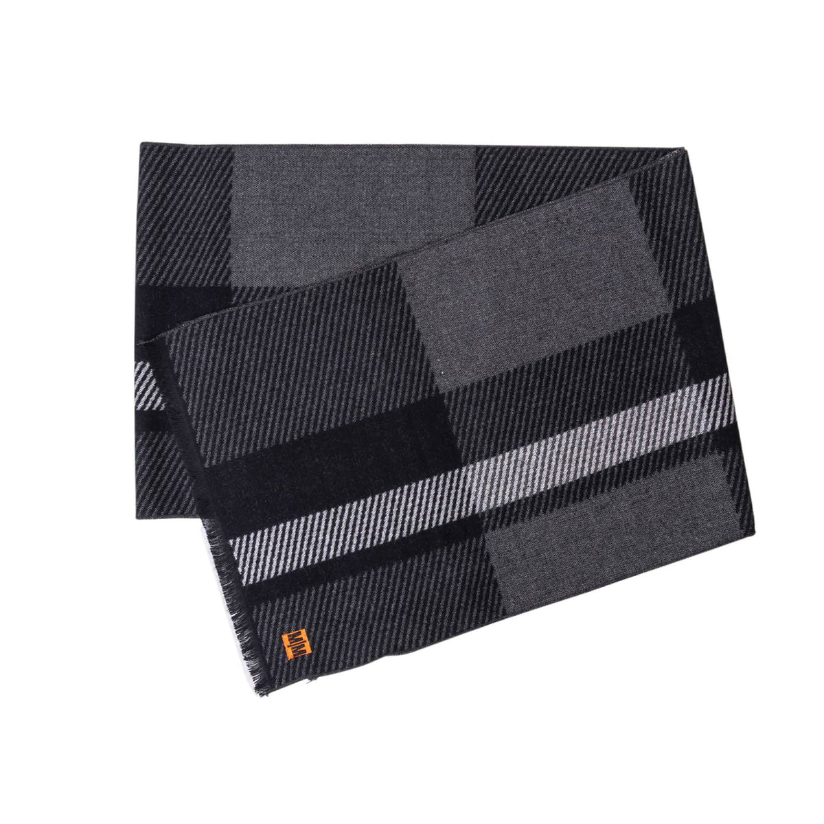 Classic Scarf: Black & Grey - The Mustard Seed Collection, The Seed