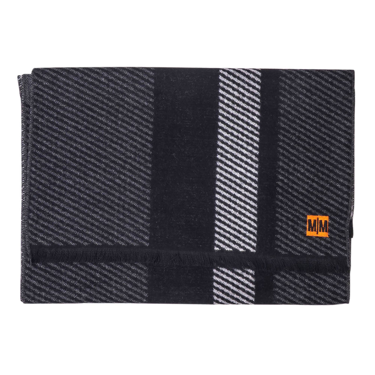 Classic Scarf: Black & Grey - The Mustard Seed Collection, The Seed