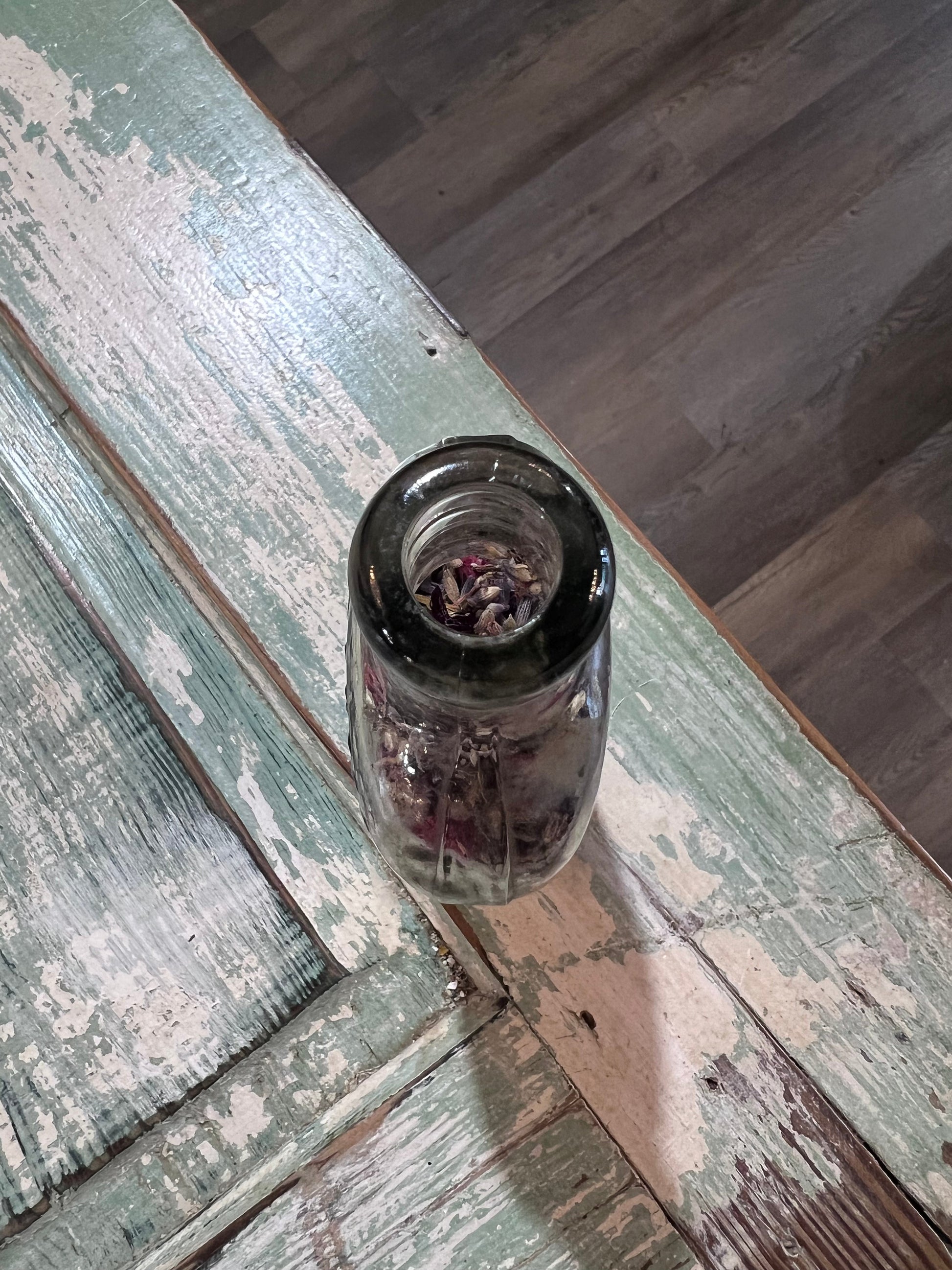 Clear Glass Flask Bottle Warranted