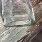 Clear Glass Squared Apothecary Jar