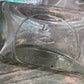 Clear Glass Squared Apothecary Jar
