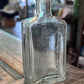 Clear Glass Squared Apothecary Jar