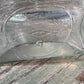 Clear Glass Squared Apothecary Jar