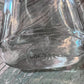 Clear Owens Glass Apothecary Bottle Flat Bellied