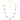 Enamel Clover Chain Link Necklace The Mustard Seed Collection, The Seed