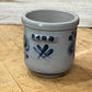 Cobalt Blue Stoneware Crock 