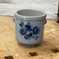 Cobalt Blue Stoneware Crock 