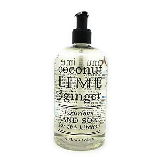 Coconut Lime Ginger 16oz Kitchen Soap