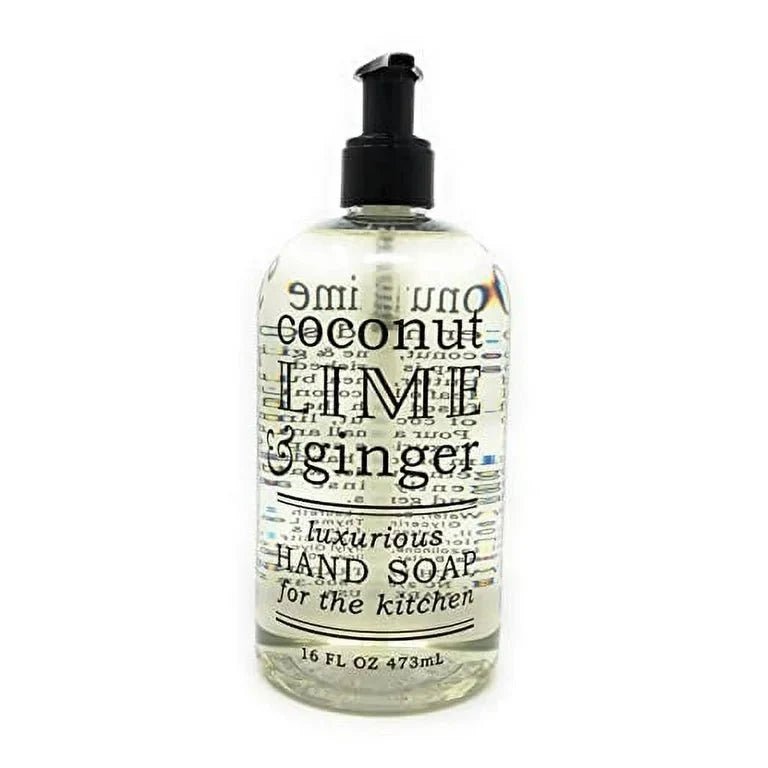 Coconut Lime Ginger 16oz Kitchen Soap - The Mustard Seed Collection, The Seed