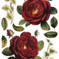 Collage de Fleurs IOD Transfer 12x16 Pad - The Mustard Seed Collection, The Seed