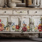 Collage de Fleurs IOD Transfer 12x16 Pad - The Mustard Seed Collection, The Seed