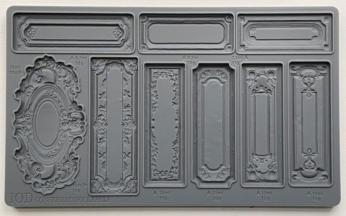 Conservatory Labels 6X10 IOD Mould - The Mustard Seed Collection, The Seed