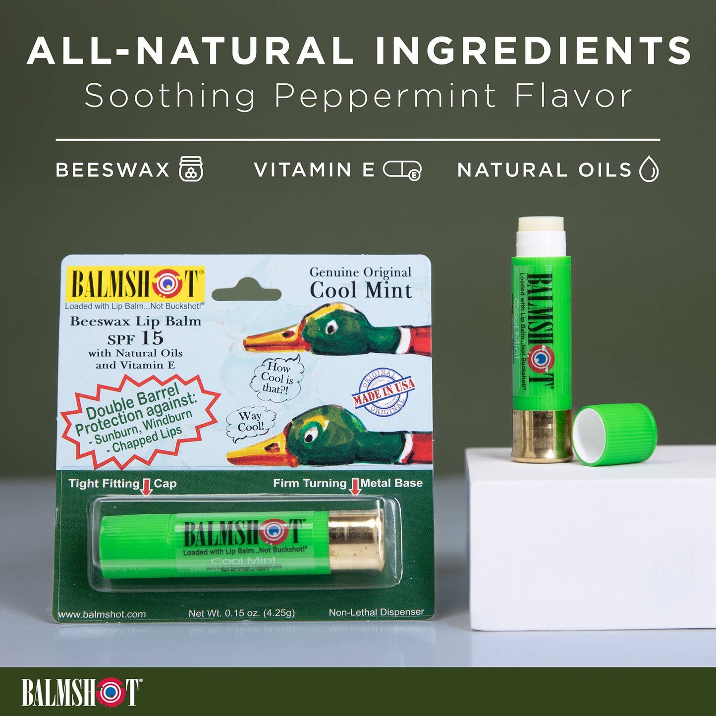 Cool Mint Beeswax Lip Balm - The Mustard Seed Collection, The Seed