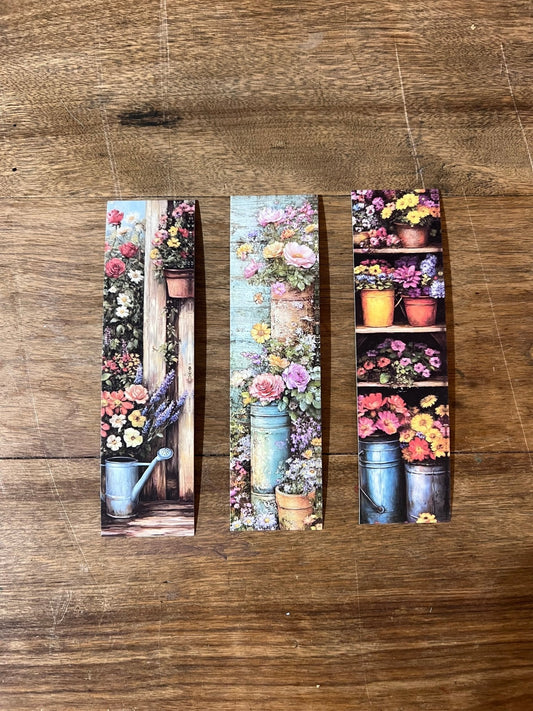 Country Garden Bookmark 