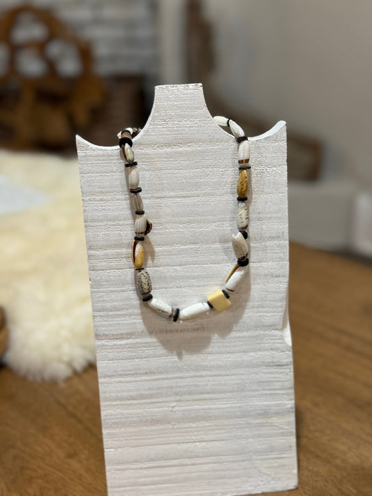Cowpie Shell Necklace