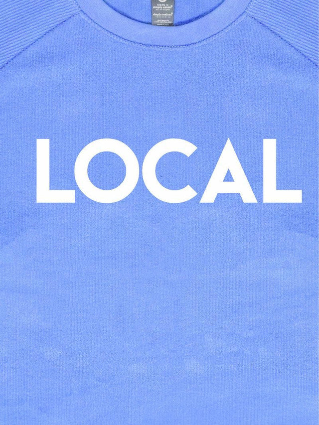 LOCAL Crew Sweatshirt Blue