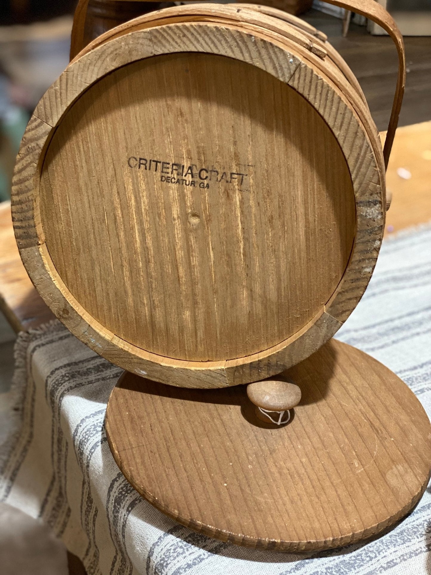 Criteria Craft Firkin with Lid