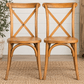 Cross-Back Bistro Chair The Mustard Seed Collection
