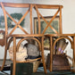 Cross-Back Bistro Chair - The Mustard Seed Collection, The Seed