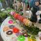 Cross Silicone Bead Bracelet