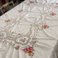 Cross Stitch & Lace Tablecloth - The Mustard Seed Collection, The Seed