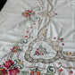 Cross Stitch & Lace Tablecloth - The Mustard Seed Collection, The Seed