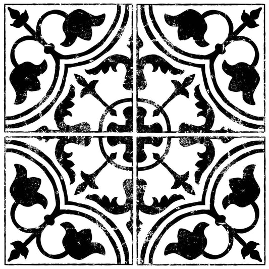 Cubano Field Tile 12x12 Decor Stamp - The Mustard Seed Collection, The Seed