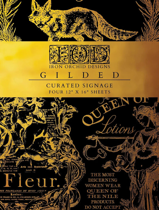Curated Signage IOD Foil Transfer 12x16 Pad™ - The Mustard Seed Collection, The Seed