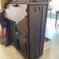 Custom Hand Painted & Handmade Vintage Pine Secretary