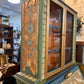 Custom Hand Painted & Handmade Vintage Pine Secretary - The Mustard Seed Collection, The Seed
