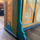 Custom Hand Painted & Handmade Vintage Pine Secretary - The Mustard Seed Collection, The Seed