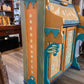Custom Hand Painted & Handmade Vintage Pine Secretary - The Mustard Seed Collection, The Seed
