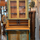 Custom Hand Painted & Handmade Vintage Pine Secretary - The Mustard Seed Collection, The Seed