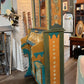 Custom Hand Painted & Handmade Vintage Pine Secretary - The Mustard Seed Collection, The Seed