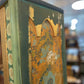 Custom Hand Painted & Handmade Vintage Pine Secretary - The Mustard Seed Collection, The Seed