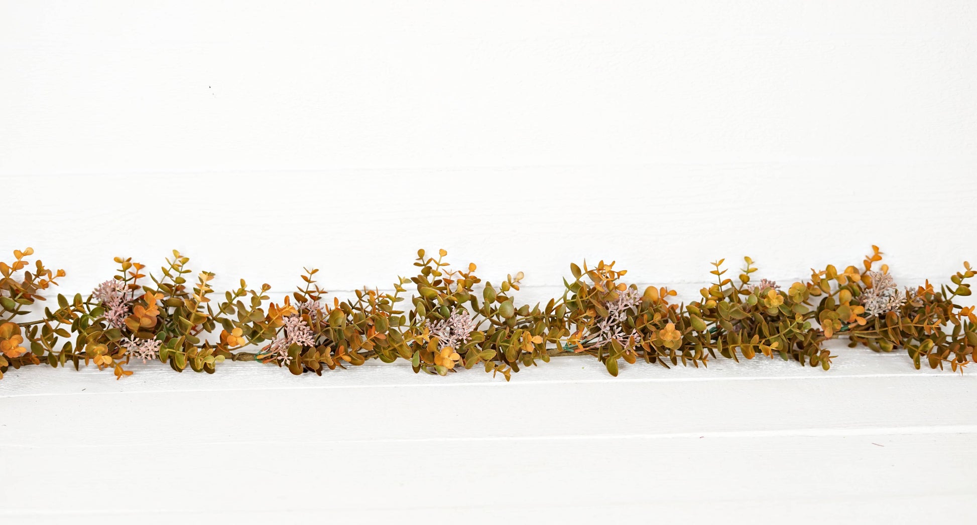 5ft Garland-Fall Mix Seeded Eucalyptus-