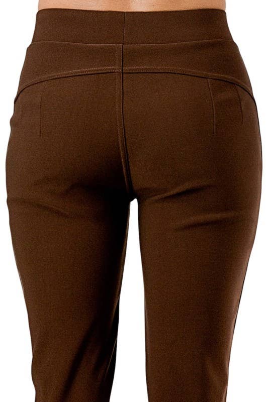 Scuba Butt Lift Pants – Sculpting Stretch Fit: Emerald Green MIO WHOLESALE