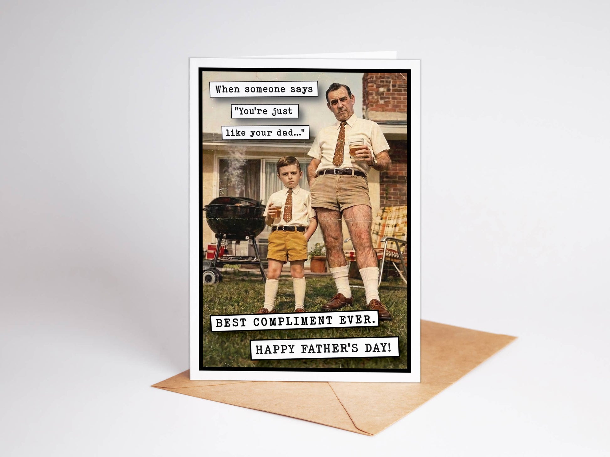 Fathers Day Card: Best Compliment Ever