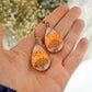 November Birth Flower Earrings